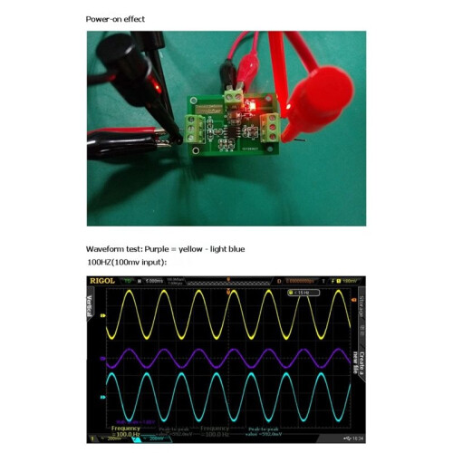 AD8015 Integrated Transimpedance Amplifier Board Module Single-Ended to Differential 240M Bandwidth 155Mbps Data Rate 1