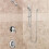Conector de Pared Redondo en Forma de Codo para Ducha de Mano para Moen A725 5