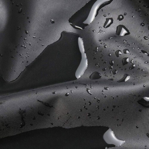 Housse de Table Ronde - 142x68cm - Imperméable - Résistante aux intempéries - Noir 2