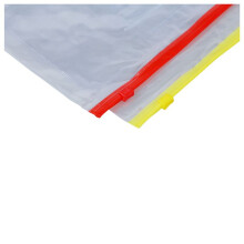 40Pcs Plastic Slider Zip Lock Bags Files Holder for A5 Paper
