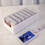 Transparent Plastic Cable Storage Box for Data  and Headset Organization 9