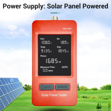 1800W Solar Panel Multimeter MPPT Power Tester PMA1800 Auto/Manual Voltmeter for Efficient PV System Testing