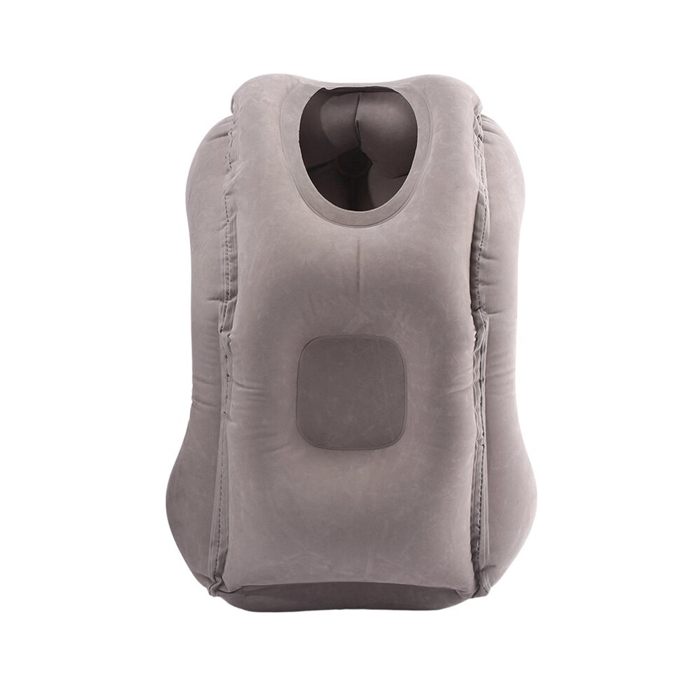 Inflatable Travel Pillow for Airplane, Car, Bus, Train - Portable Neck Support