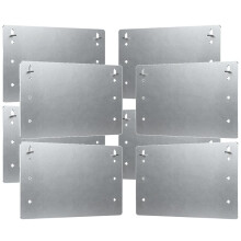 5" X 8"Nail Stopper Plate - 16 Gauge Self Nailing Stud Protector & Plate for Top and Bottom Plate & Drywall Protection