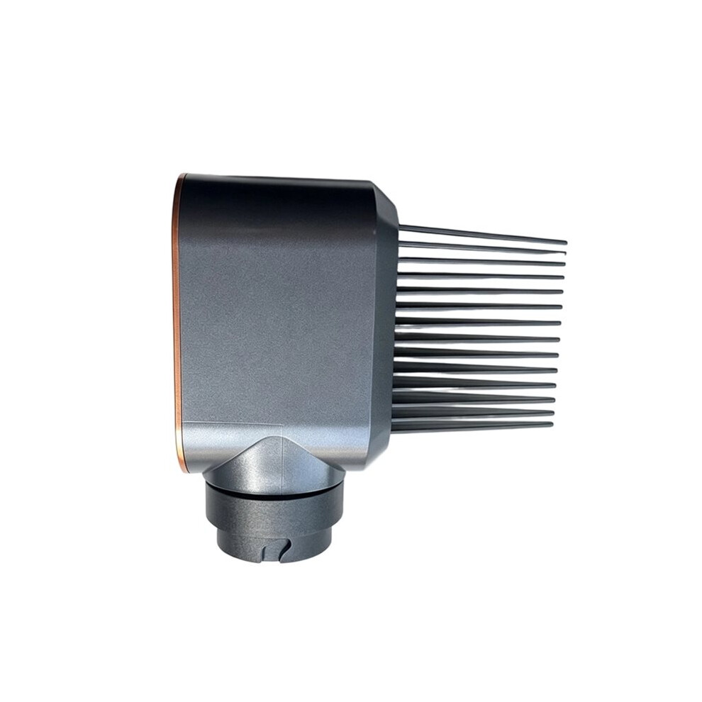 Tlily Gold Wide Tooth Comb Nozzle Attachment For Flexstyl,Styling Dryer Replacement For Curly Coily Hair Create Length