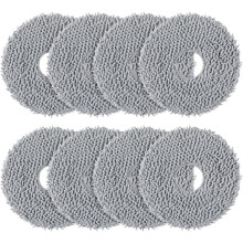 8 Pack Mop Pads for Qrevo QV 35A/ S5V/ Saros 10R/ CurvX/ S5A/ QV 35S/ Saros Z70 Master Mop Cloth Replacement Parts