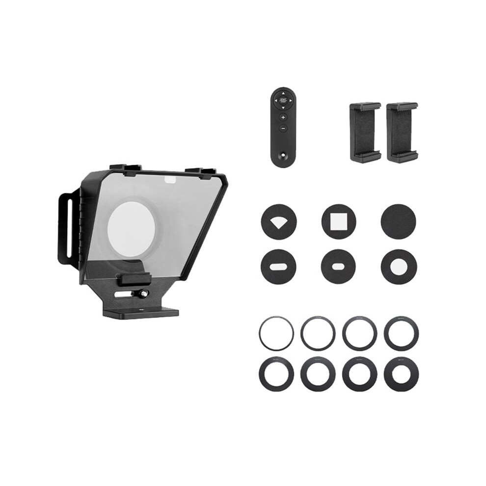 T16 Teleprompter For Smartphone And Camera Portable Teleprompter For Live Streaming Recording Video 4713404722916