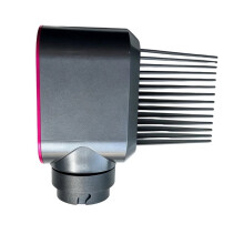 Wide Tooth Comb Nozzle Attachment for  Flexstyl,Styling Dryer Replacement for Curly Coily Hair Create Length Rose