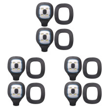 6Pcs USB Rechargeable Light for LED Beanie Hat,Replaceable Headlamp Cap DIY Hat Light for Men And Women