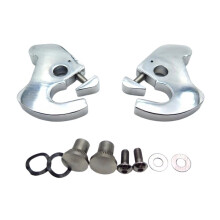 Detachable Locking Kit for Touring Sissy Bar Luggage Rack 1984-2025 Motor Parts