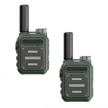 2Pcs  Walkie Talkie PMR 446 USB Portable Two-Way Radio Dual PTT Walkie-Talkies Portable Radio 30W