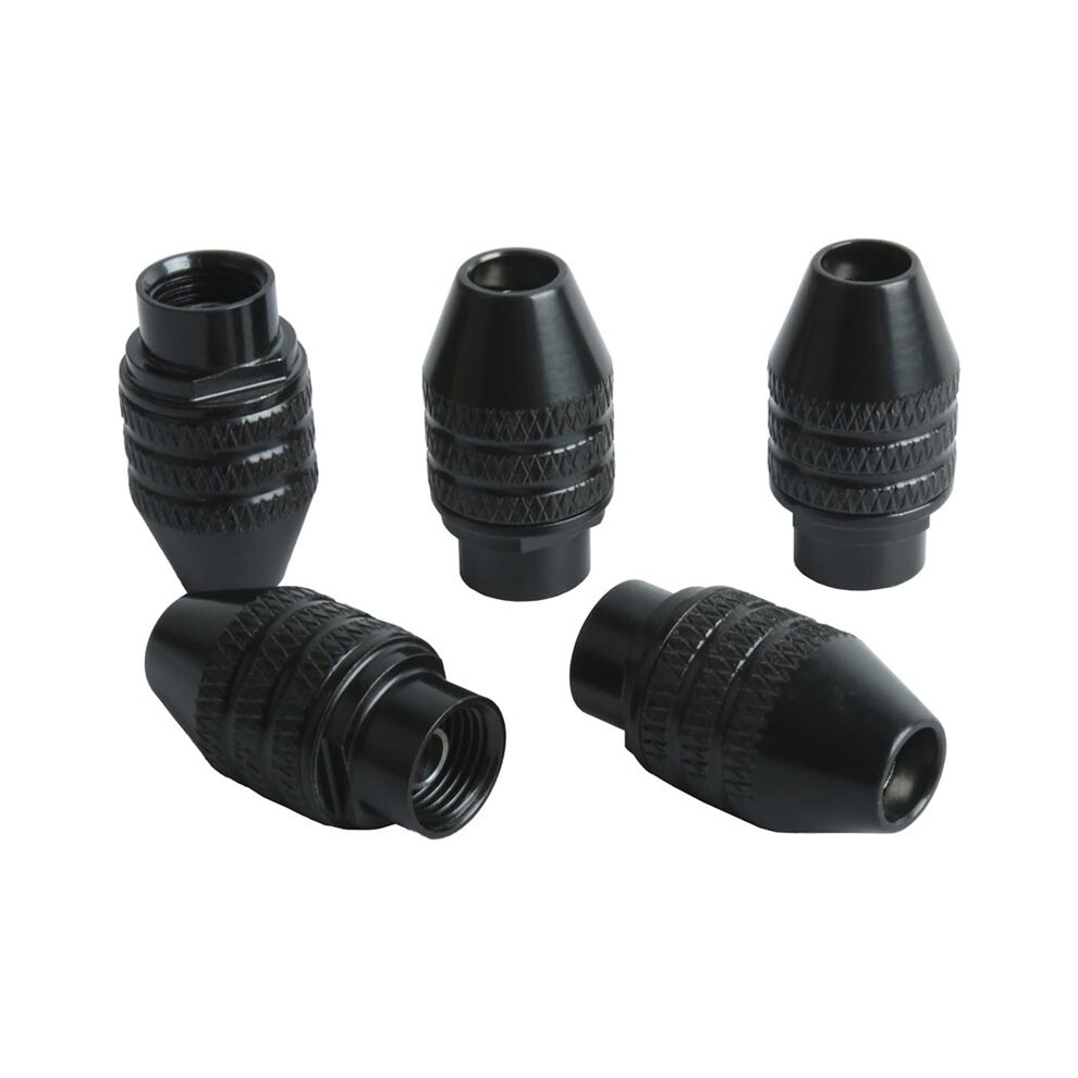 5Pcs M8 M7 Keyless Drill Chuck, 0.3-3.2Mm Clamping Range, Quick Change For Diy Woodworking B 4713144198866
