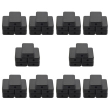 50pcs Waterproof Plastic Electric Project Case Junction Box 55x35x15mm