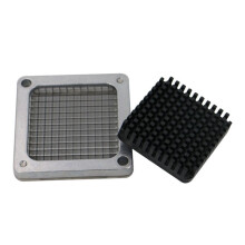 2X French Fry Cutter Stainless Steel +3 Blades Size, Fries Chips Cutter Parts French Fry Potato Chips Cutters(6.5Mm)
