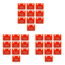 30PCS Portable Modular Connectors / Ethernet Connectors RJ45 Breakout Board Adapter Connector Module Board
