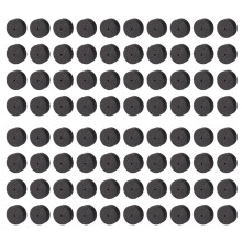 80Pcs Garden Clone Collars Neoprene Inserts Sponge Block for 2 Inch Net Pots Hydroponics Systems and Cloning Machines