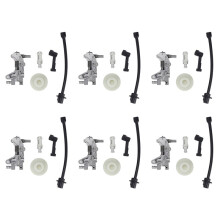 30Pcs Oil Pump Filter Pipe Hose Oil Nozzle Turbine Kit for 4500 5200 5800 45CC 52CC 58CC Chainsaw Spare