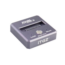ITGZ M.2 NVME SSD-GehäUse Dockingstation SSD-KlongehäUse M.2 SSD Externes GehäUse 10 Gbit/S M.2 NVME SSD-Leseadapter