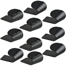 Support de Couvercle de Pot, Organisateur de Pot et Casserole 5 Paires pour Armoire, Support de Couvercle RéGlable, Cintres de Pot D'Organisateur de