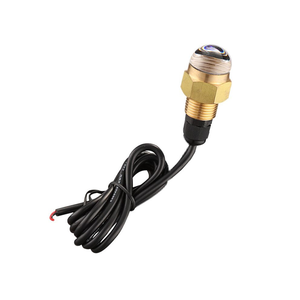 Marine Boat Led Underwater Lamp 12V Brass Glass Drain Plug 1/2 Inch Npt Yacht Accessory Light 4711824198892