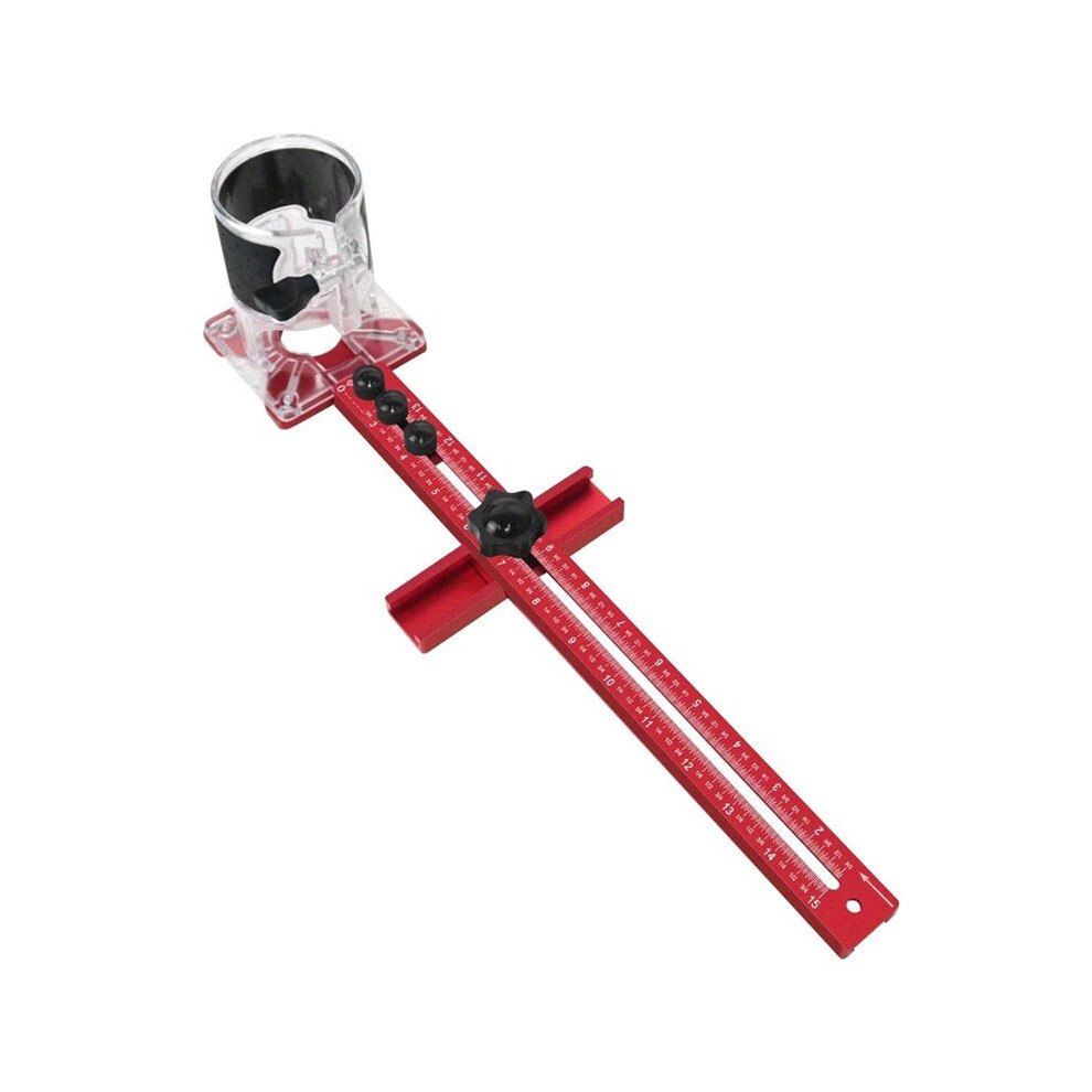 4In1 Router Milling Bracket-Cabinet Hardware Jig Aluminum Router Circle Cutting Jig Punch-Router Milling Bracketb 4711392069983