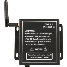 DMX512 Battery Wireless Controller Transmitter for 2.4G DMX Controller for Stage Par Light DJ Disco Bar Light EU Plug