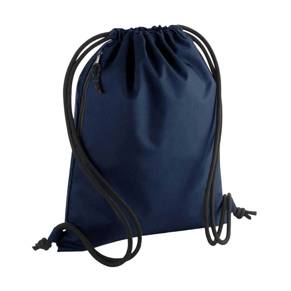 Bagbase (One Size, Navy) Unisex Recycled Gymsac Blue,Multicoloured