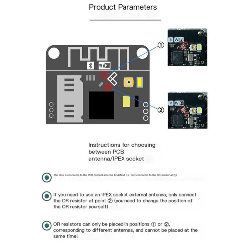 ESP32-CAM Development Board Wifi  Module with OV3660 Camera 3MP Type-C Optical Sensors