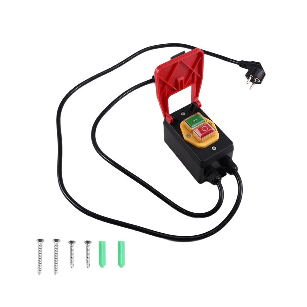 250V Single-Phase /Off Safety Zero Voltage With Socket Emergency Off Eu Plug 6031011437923
