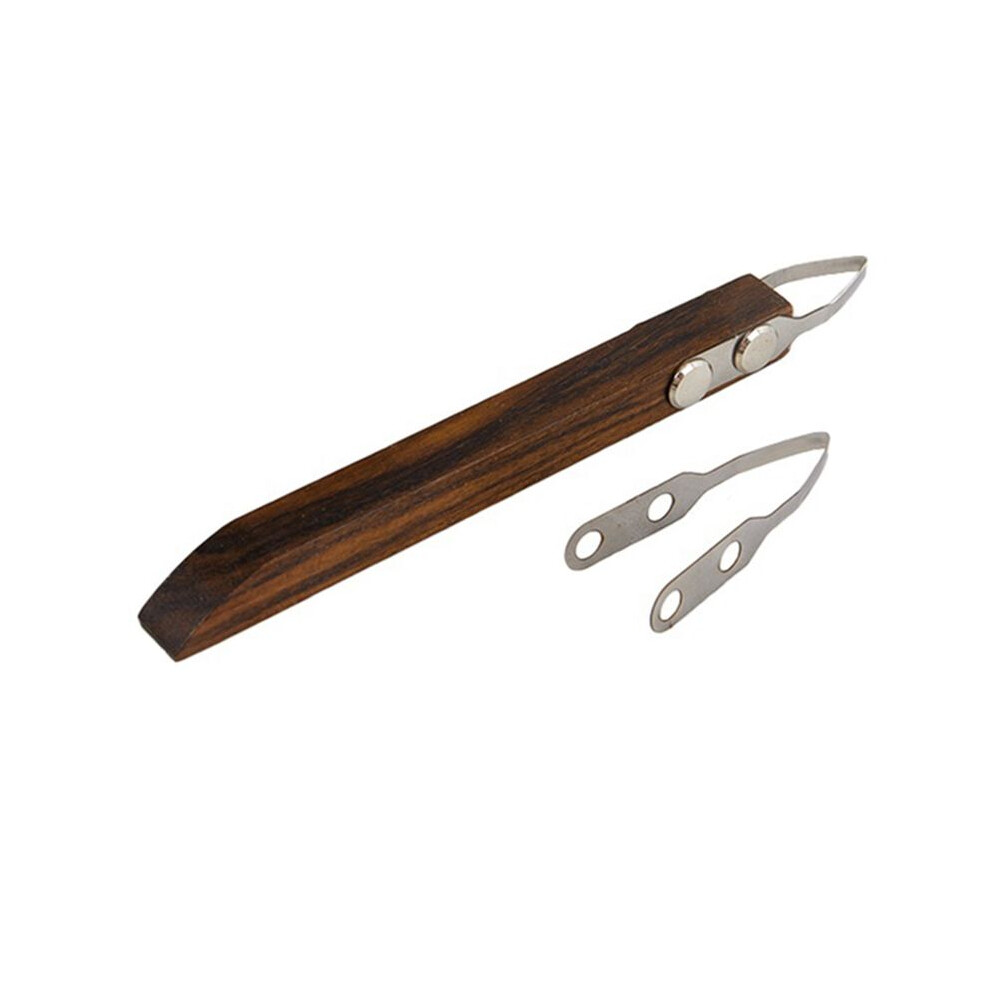 Pottery Scraper Metal Replaceable Scraper Diy Ceramic Carving Clay Sculpture Trimming Tool A 4714164499223