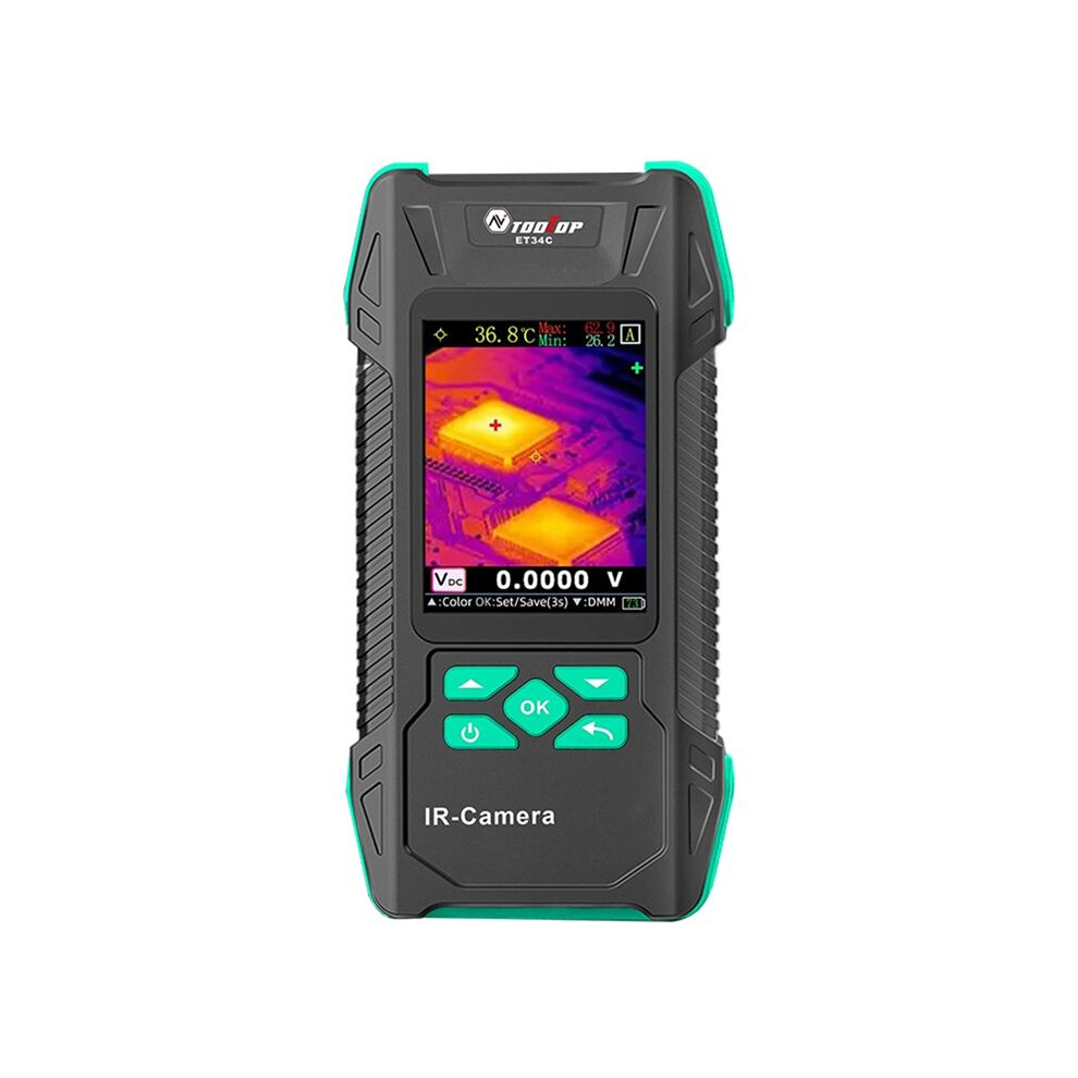 Tooltop Et34c Thermal Imaging Camera Isr 240X240 With Macro Lens Handheld Thermal Imager For Hvac Pipe Inspect 6031263406845