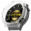 Versterkte polycarbonaat smartwatch-behuizing Semi-open-Zilver 7