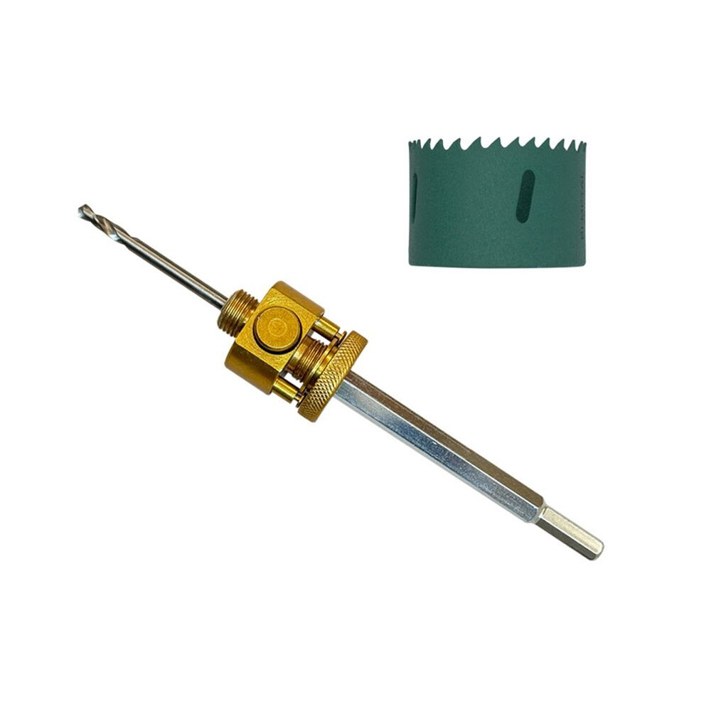 Rapid Hole Cutter Quick Coring Hole Opener Hex Shank Hole Cutter With Connecting Rod For Wood Gypsum Board A 4712458399624