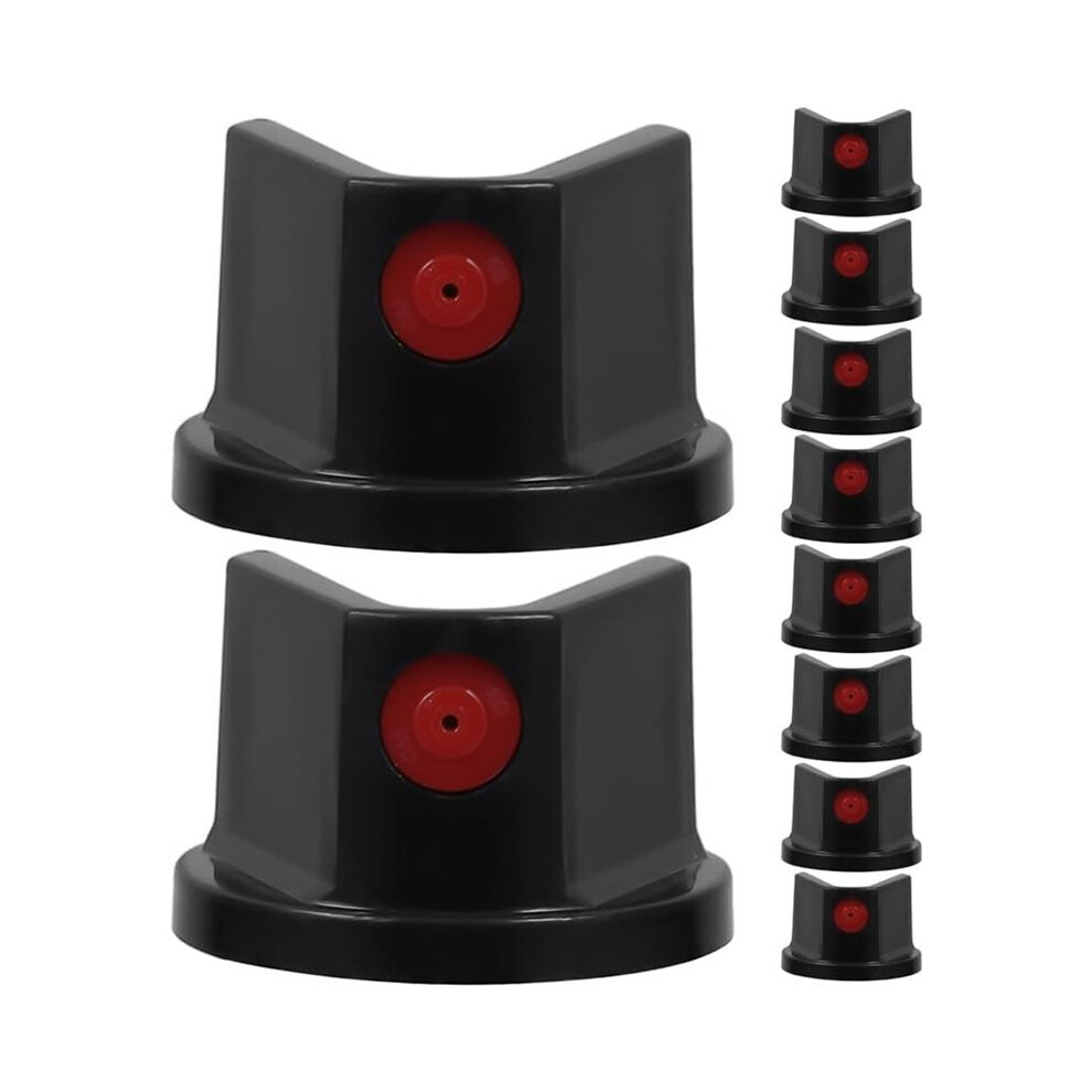 10Pcs Spray-Paint Caps For Graffiti, Replacement Spray-Paint Tips, Universal Nozzles For Cans Painting Diy Projects 4713241301374