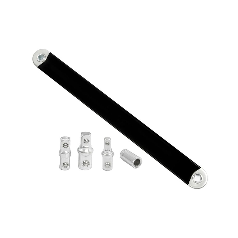 Impact Ready Offset Extension Wrench Set, Ratchet Extension Bar, Wrench For Tight Spaces With Universal Adapters 6031011425739