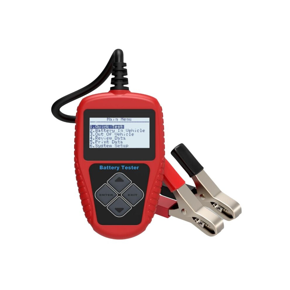 Ba101 12V Car Battery Tester Analyzer Automotive Battery Load Tester 100-2000Cca Charging Circuit Load Diagnostic Tools 4711446861235