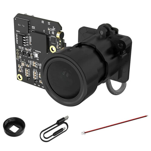 Night Vision FPV Camera 2.7K Resolution 1/1.8In Sensor MP4 Video Format High-Performance FPV Drone Camera Parts