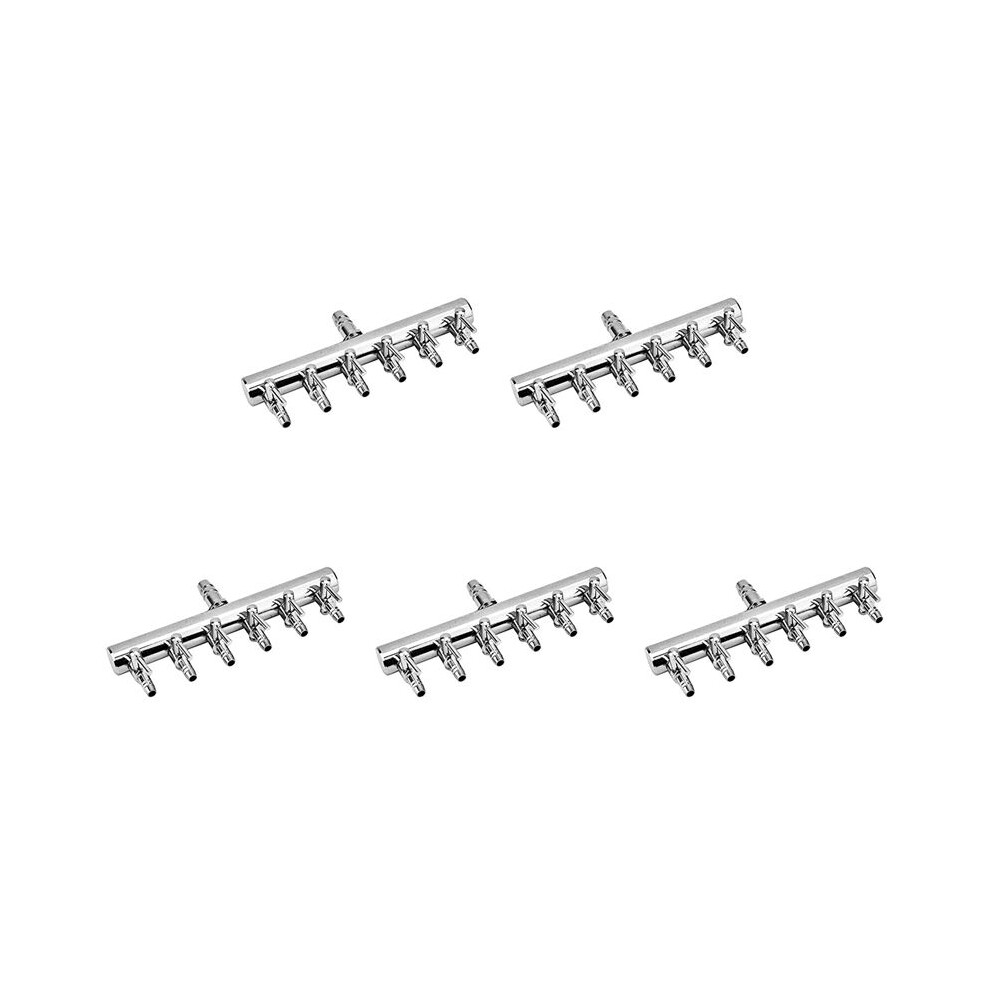 5X Aquarium Air Flow Splitter Fish Tank Air Control Valve Oxygen Distributor Fish Tank Air Pump Accessories 6 Way 4712302542992