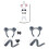 Ensemble d'accessoires de Costume de petite souris pour-S1 3