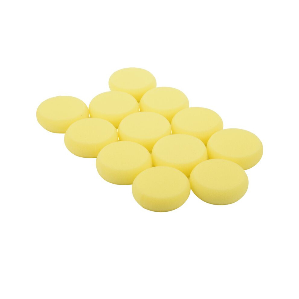 12 Pcs Painting Sponge Brush Synthetic Artist Sponges Brush Watercolor Sponges Brush for Painting, Crafts, Pottery and More