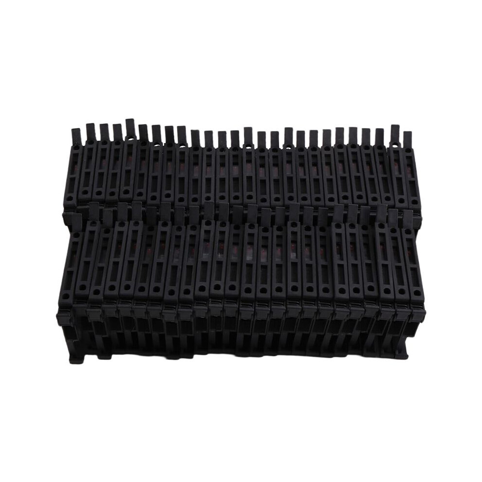 Uk-5-Hesi Rail Terminal Block Uk5rd Rail Type 4Mm Terminal Block Connector Fuse Holder Conductor With Light 220V 6033805408898