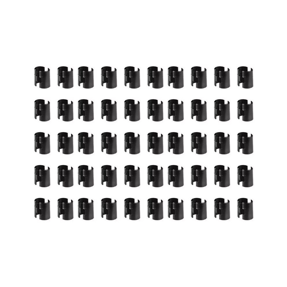 50Pcs Clips For Wire Shelving Wire Shelving Lock Clips Shelving Sleeves Shelving Sleeves Replacement Shelf Lock Clips 4714239727091
