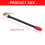 6mm Thread Inflation Hose Leak Proof Design Double Valves 3