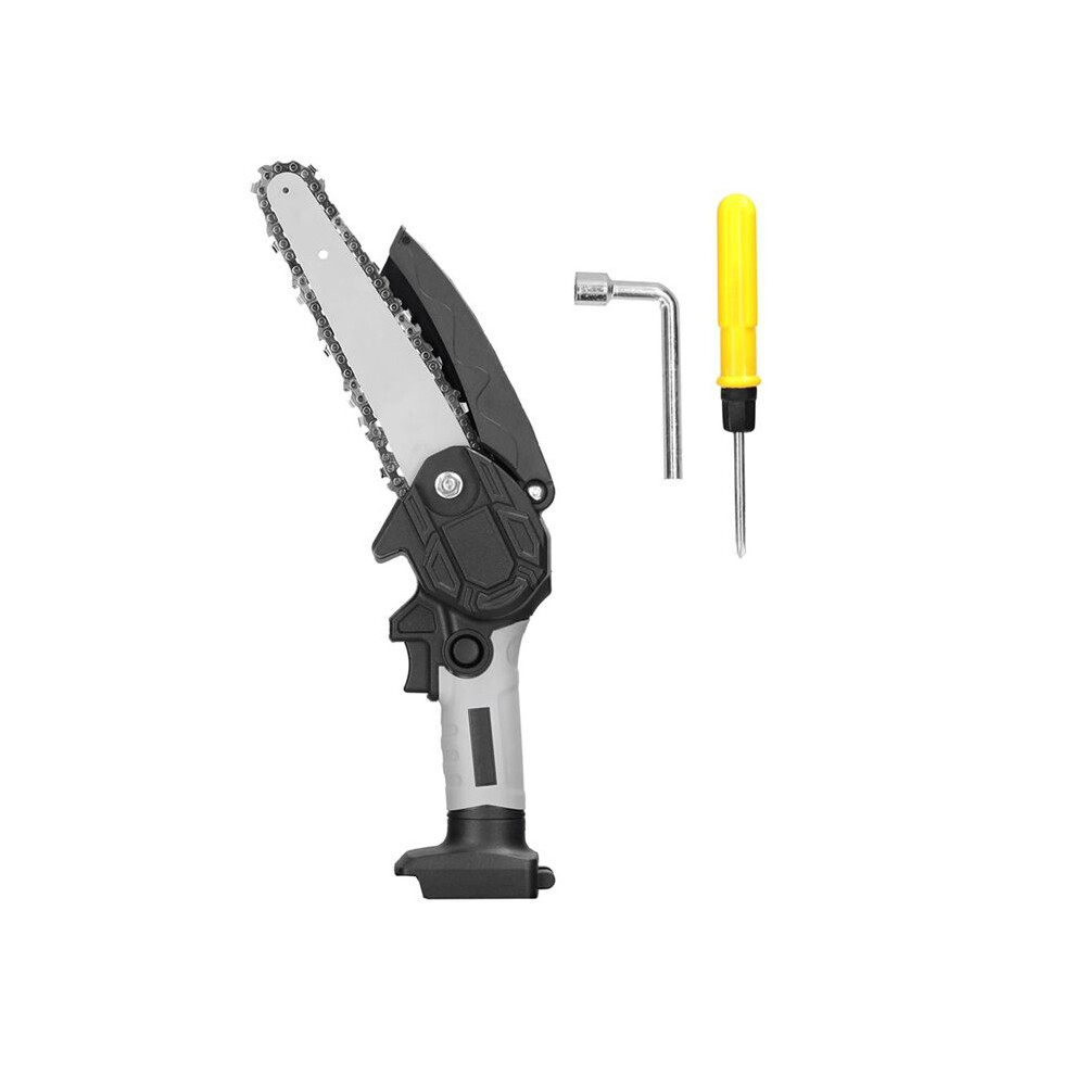 6Inch Electric Pruning Saws Wood Splitting Chainsaw Brush Motor One-Handed Woodworking Tool For 21V Battery 4711528078445
