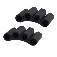 2 Pack Magnetic Bits Holsters Attach to Drill,Universal Fit 1/4 Inch Magnet Screw Driver Bits Hex Screw Holder Sleeve