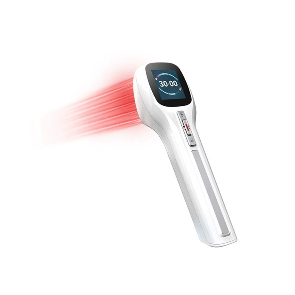 Tlily Red/Light Handheld Infra Therapy Wand Cold Laser Therapy Device For Human & Pets Muscle Joint Pain Relief