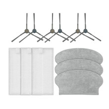 12PCS for Midea M6 / NER600 Vacuum Side Brush Hepa Filter Mop Cloth Replacement Parts