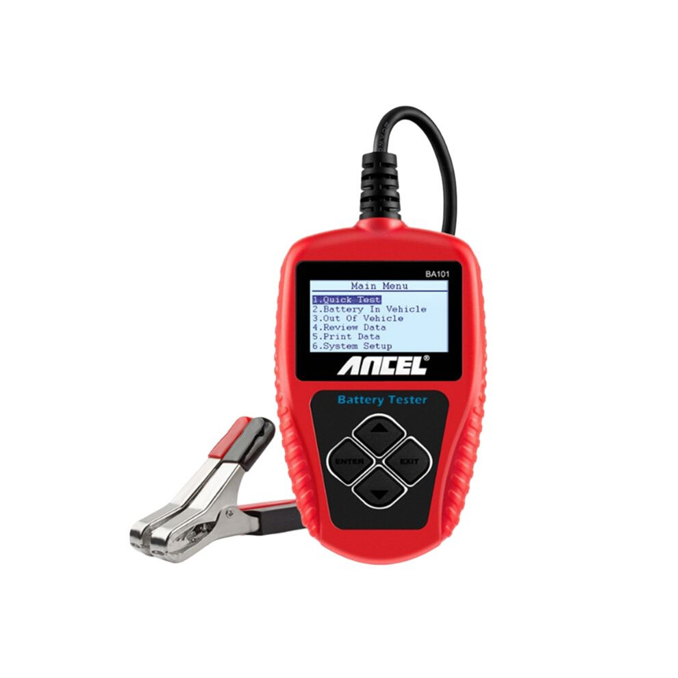 Ancel Ba101 12V Car Battery Tester Analyzer Automotive Battery Load Tester 100-2000Cca Charging Circuit Load Diagnostic Tools 6034264319657