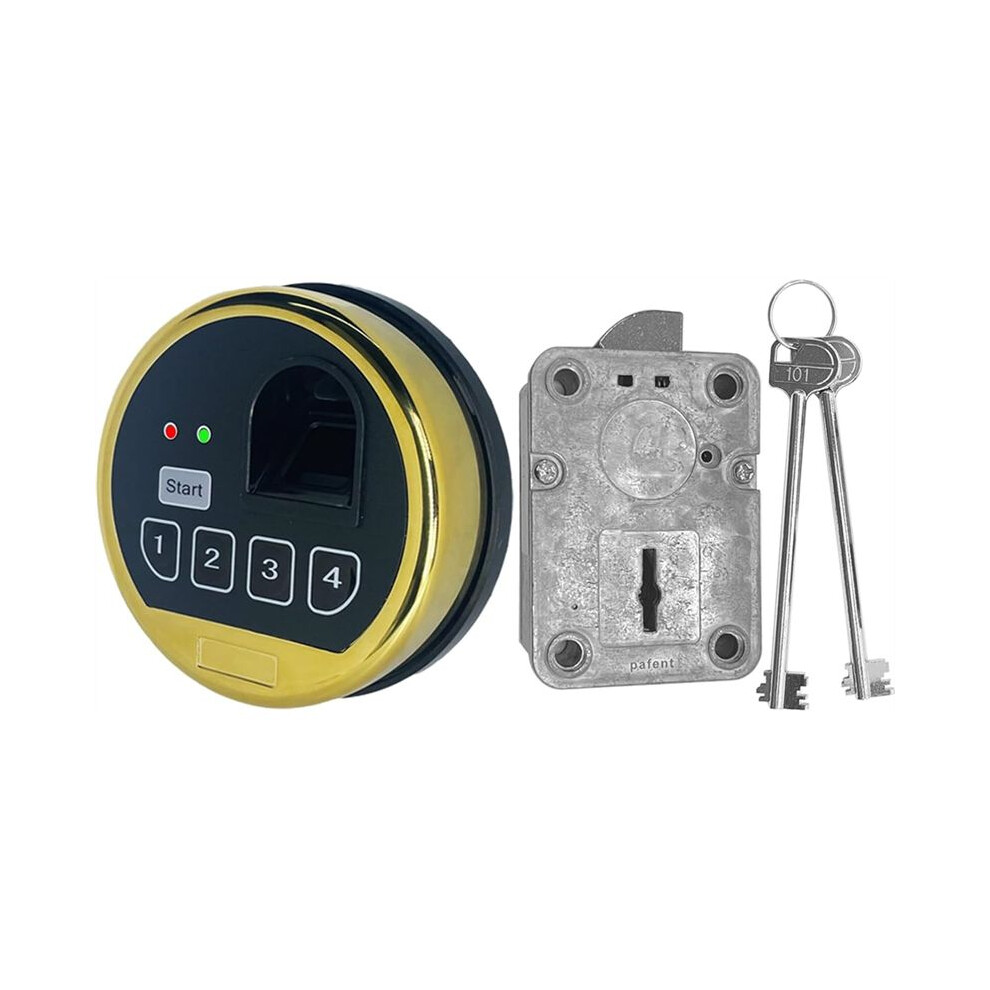 Fingerprint Password Fingerprint Safe Replacement Lock And Emp Electronic Keypad Biometric Cabinet, Left Swing Bolt 4713147203901