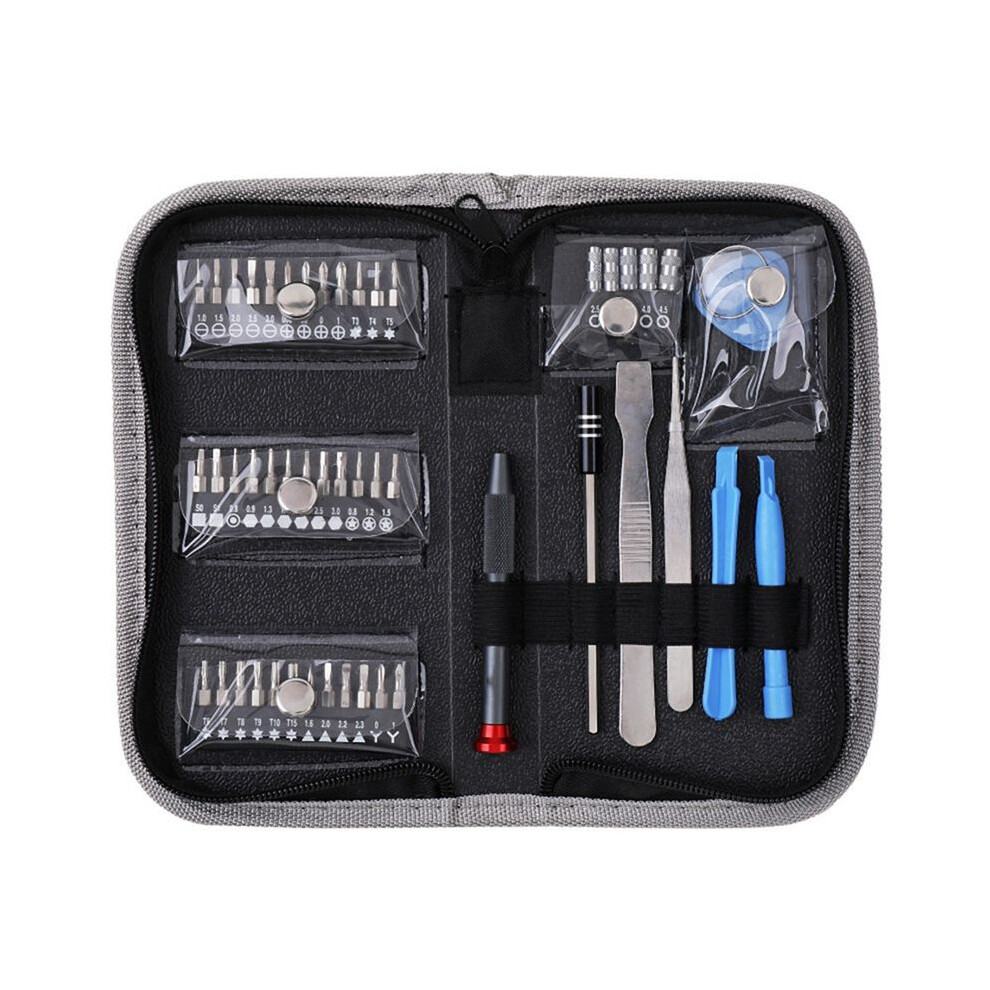 49 Pieces Of Mobile Phone Maintenance Tool Set-Flower-Shaped Triangular Precision Screwdriver Set 4713403487724